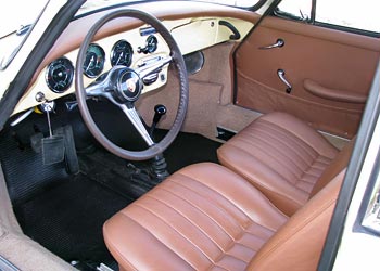 1964 Porsche 356C Interior